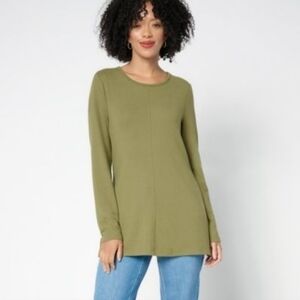 Denim & Co Heavenly Jersey Tunic